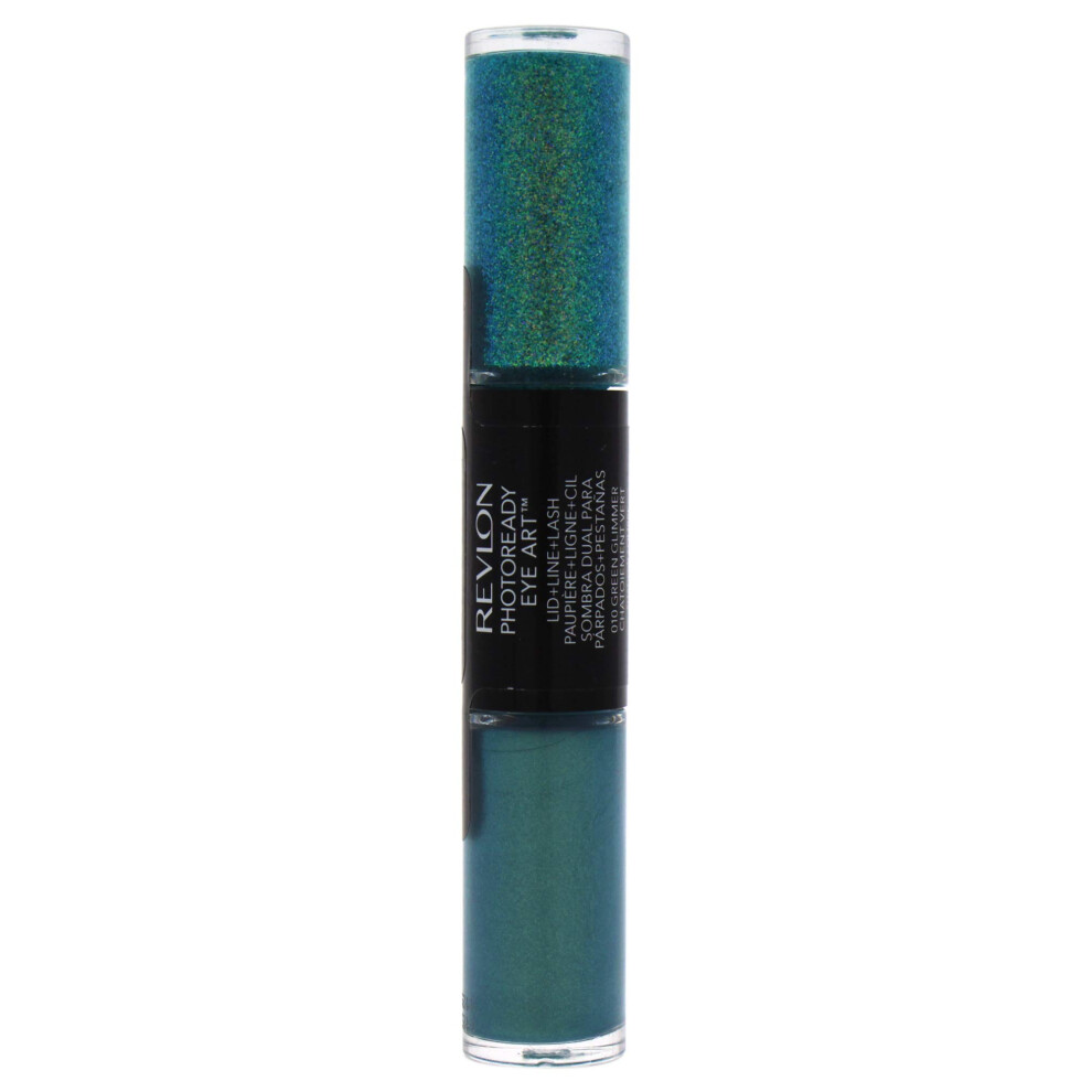 Revlon PhotoReady Eye Art Lid+Line+Lash  Green Glimmer/010