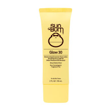 Sun Bum SPF 30 Glow Sunscreen Face Lotion | Moisturizing Facial Sunblock | Tinted Shimmer Finish | Oil Free| Hawaii 104 Act Compliant (Octinoxate & O