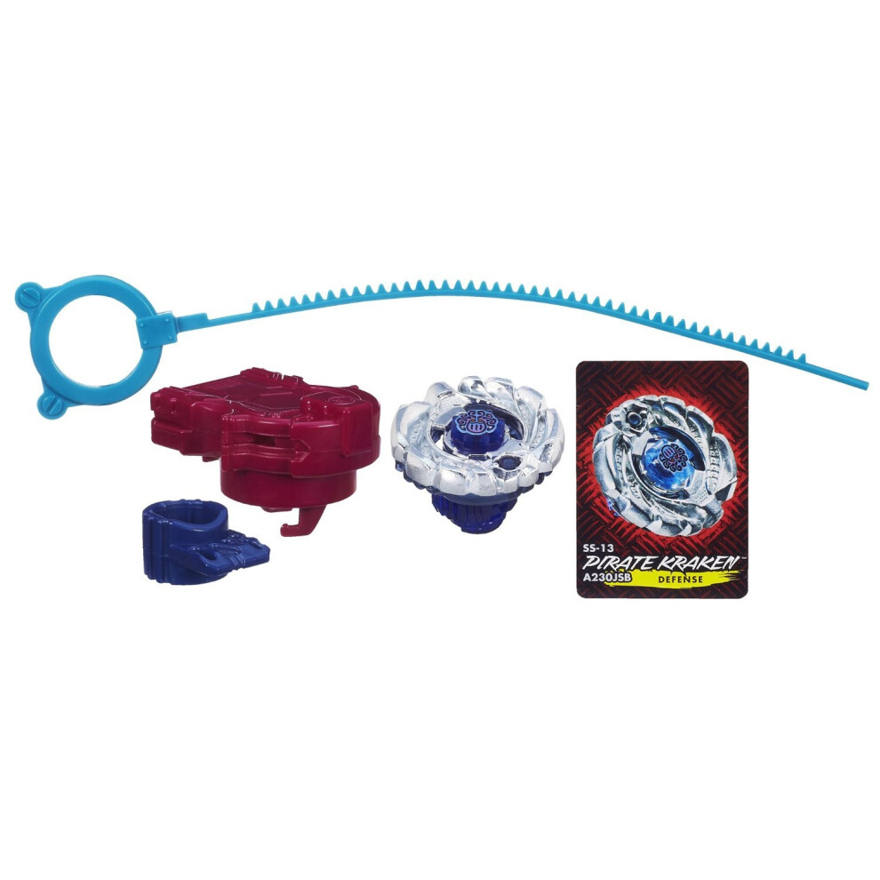 BEYBLADE A230JSB Shogun Steel Beybattle SS-13 Pirate Kraken Tops