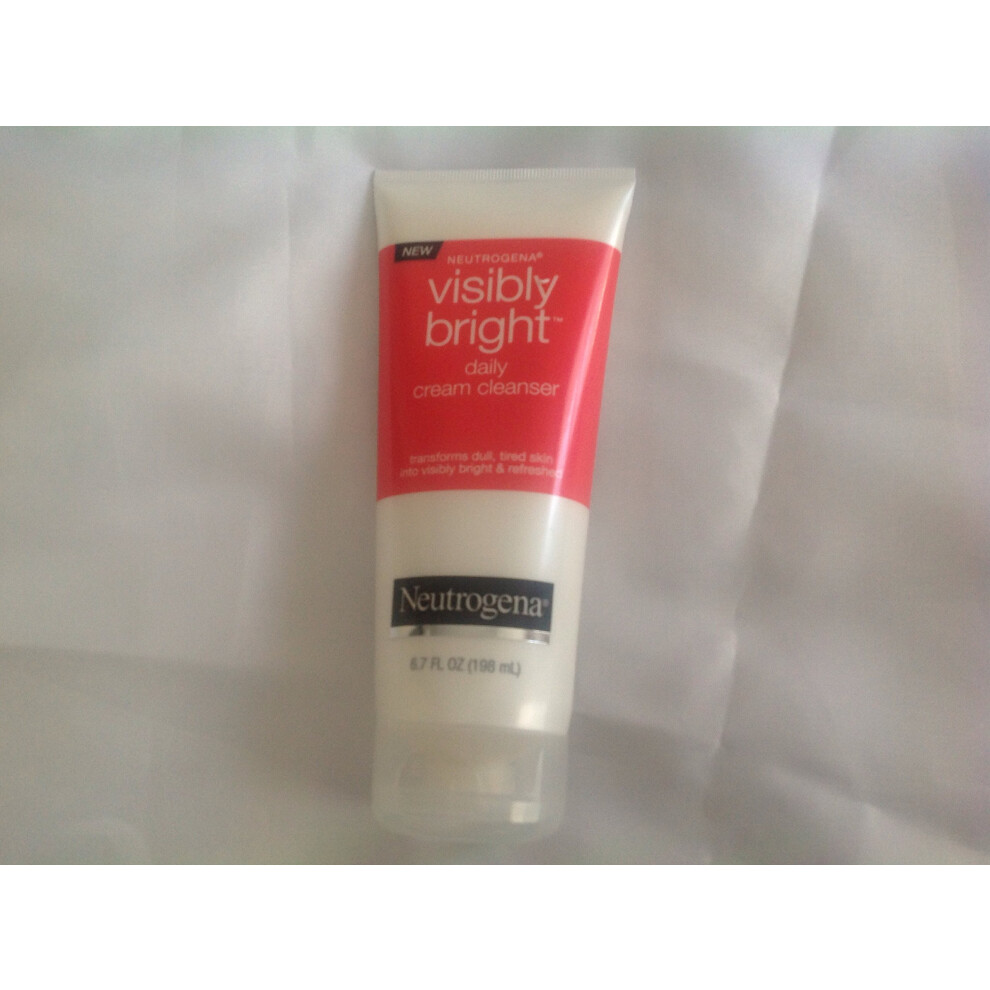 Neutrogena Visibly Bright Daily Cream Cleanser  6.7 Ounce