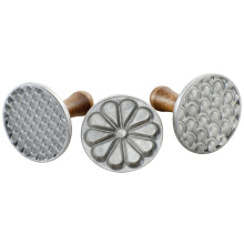 Nordic Ware 01235 - Heirloom Cookie Stamps Grey
