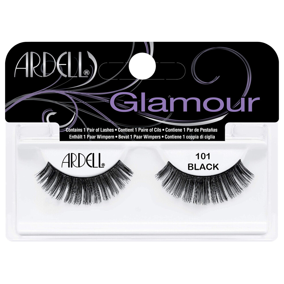 Ardell Fashion Lashes Pair - 101 Demi Black (Pack of 4)