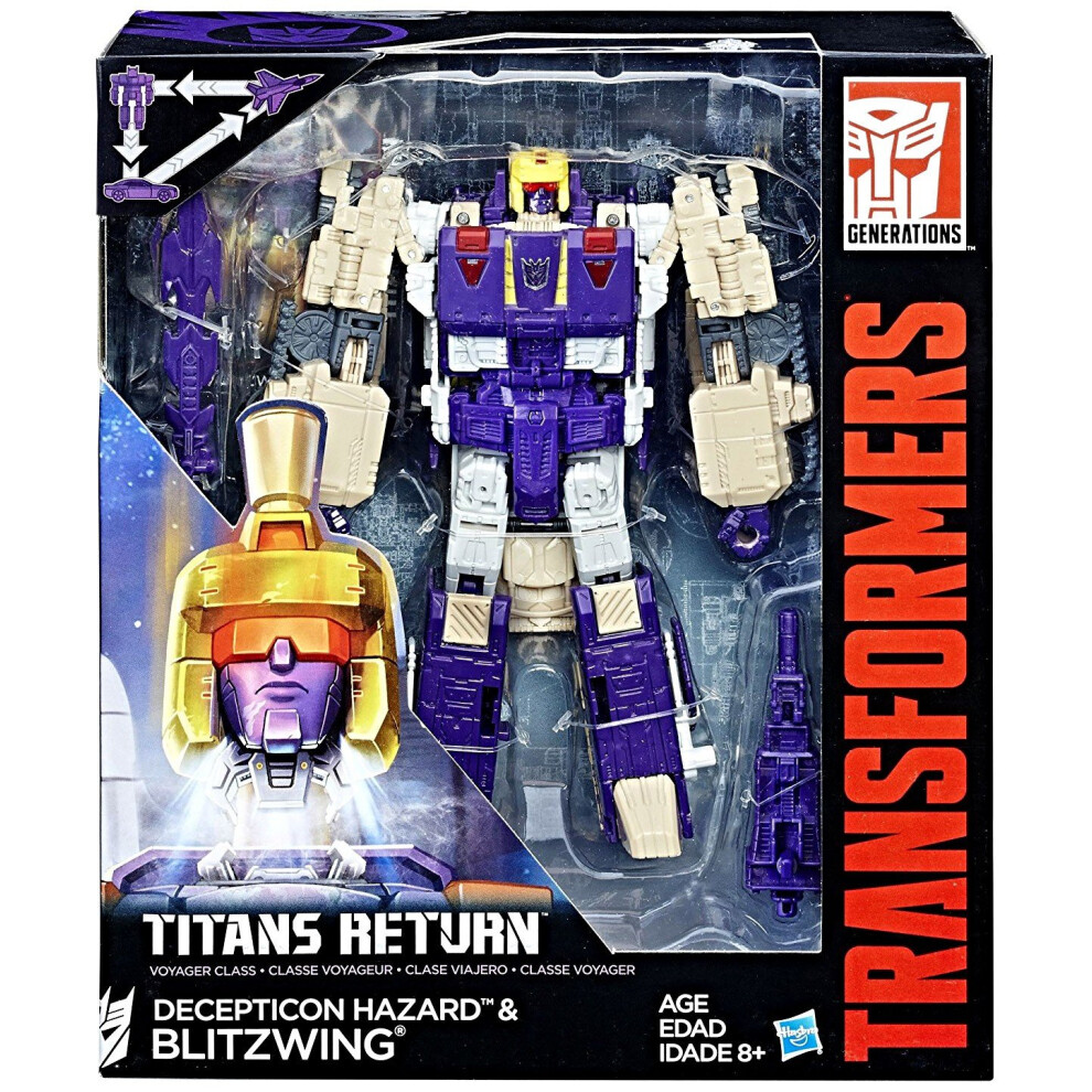 Transformers Generations Voyager Blitzwing Action Figure