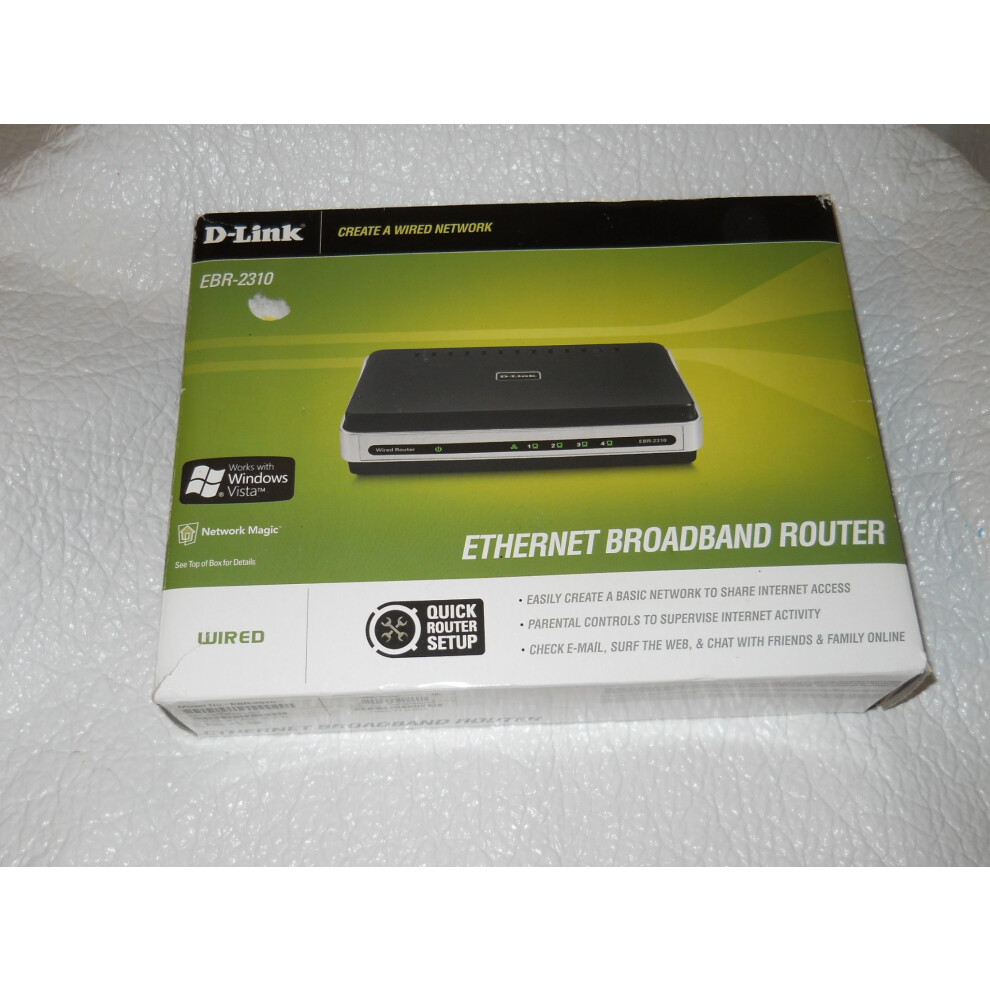 D-Link EBR-2310 Ethernet Broadband Router