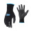 Gorilla Grip Handskar, Max Grip, All Purpose, Halkfria, Nylon, Stora, 25 Par 1