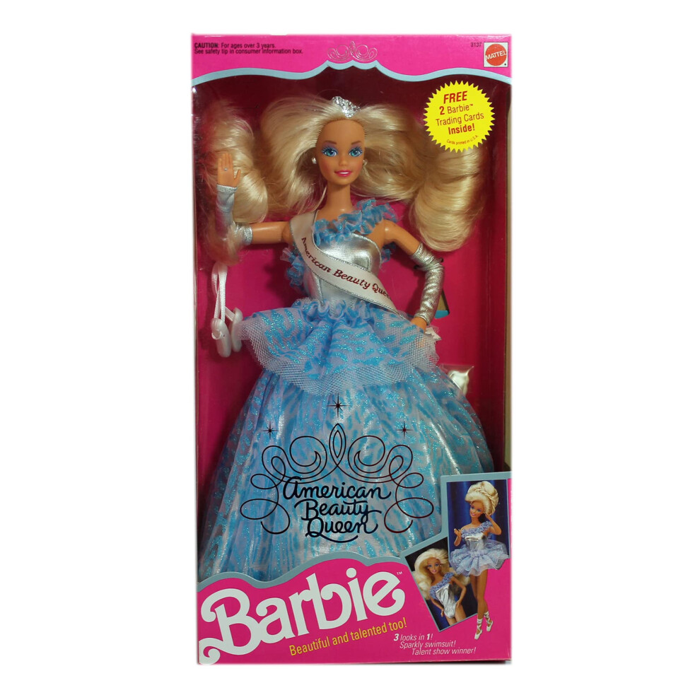 American Beauty Queen Barbie 1991