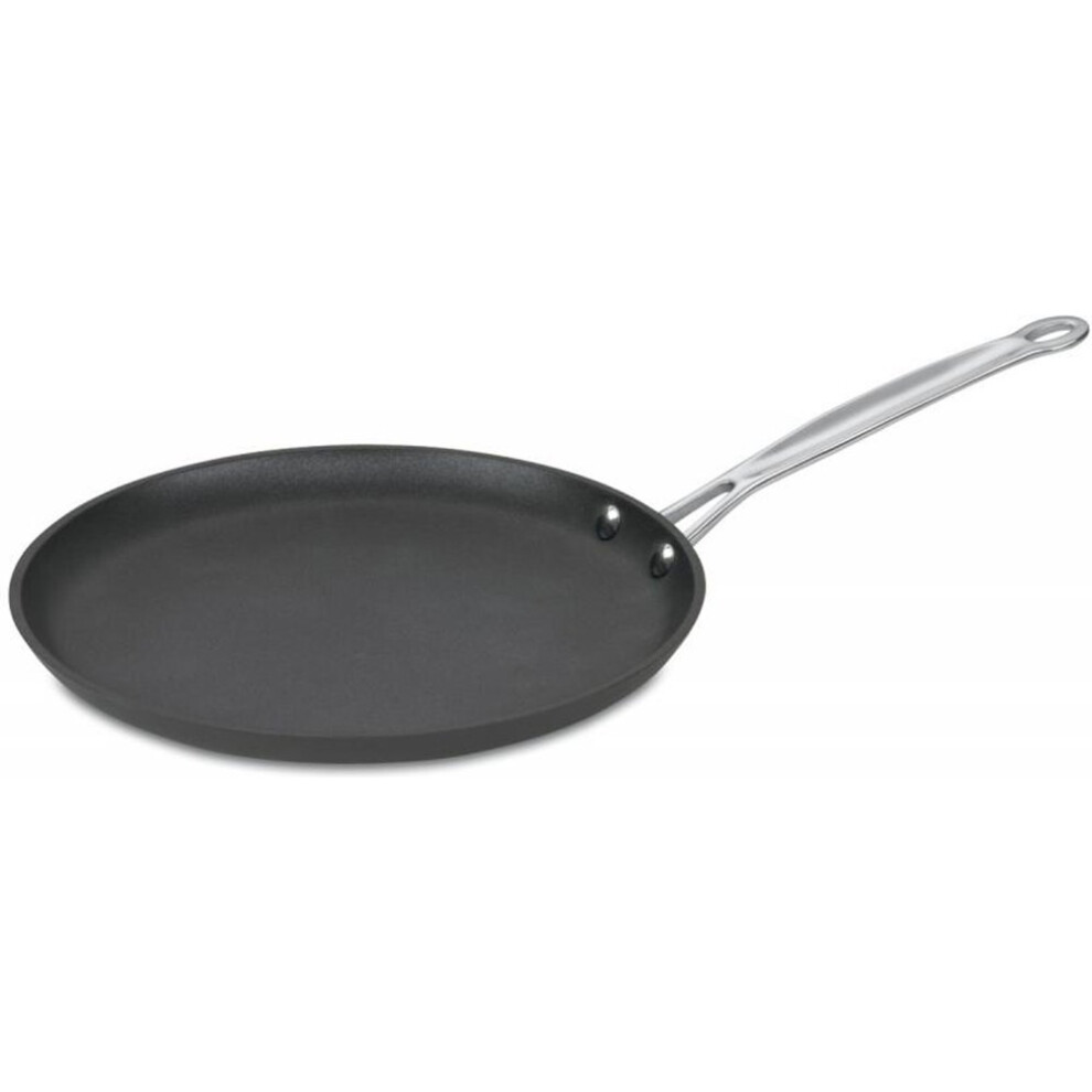 Cuisinart 10-Inch Crepe Pan  Chef's Classic Nonstick Hard Anodized  Black  623-24