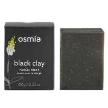 Osmia - Sapone Viso Naturale Argilla Nera | Bellezza Pulita per Pelle Sana (64 g)