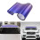 (black) Upper Front Windshield Sun Protection Sheet Gradient Auto Staining Film Creative Windshield 3