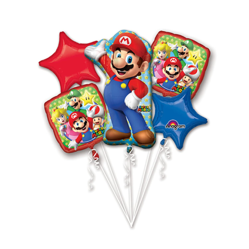 ANAGRAM INTERNATIONAL Bouquet Mario BROS  Various  Multi