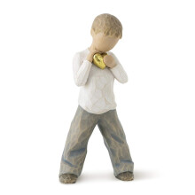 Willow Tree Heart of Gold Sculpted Hand-Painted Figure