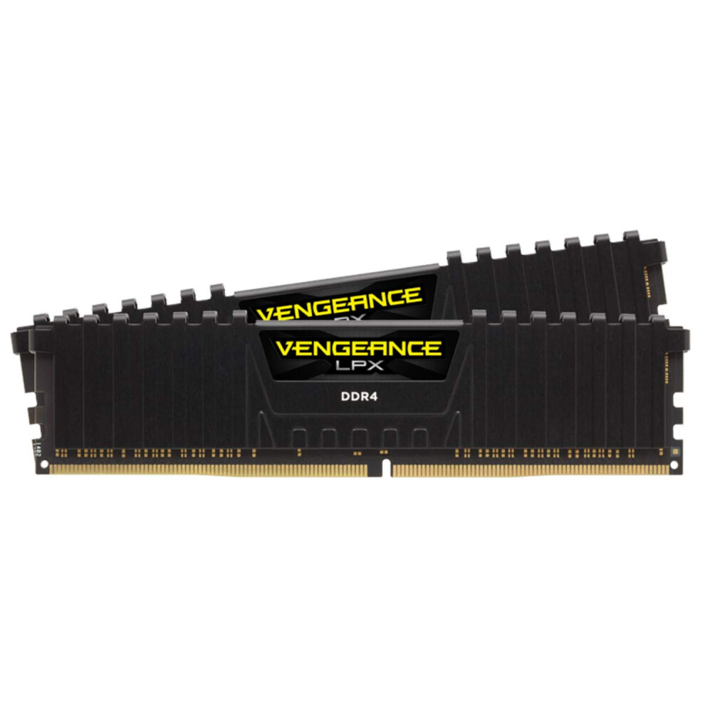Corsair Vengeance Lpx 16Gb (2X8gb) Ddr4 3200 C16 1.35V - Pc Memory Cmk16gx4m2d3200c16 Black