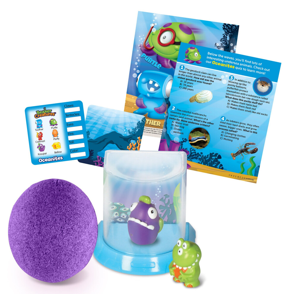 Learning Resources Beaker Creatures Series 1 Bio-Home  Kid Science Experiments  7 Pieces  Ages 5+