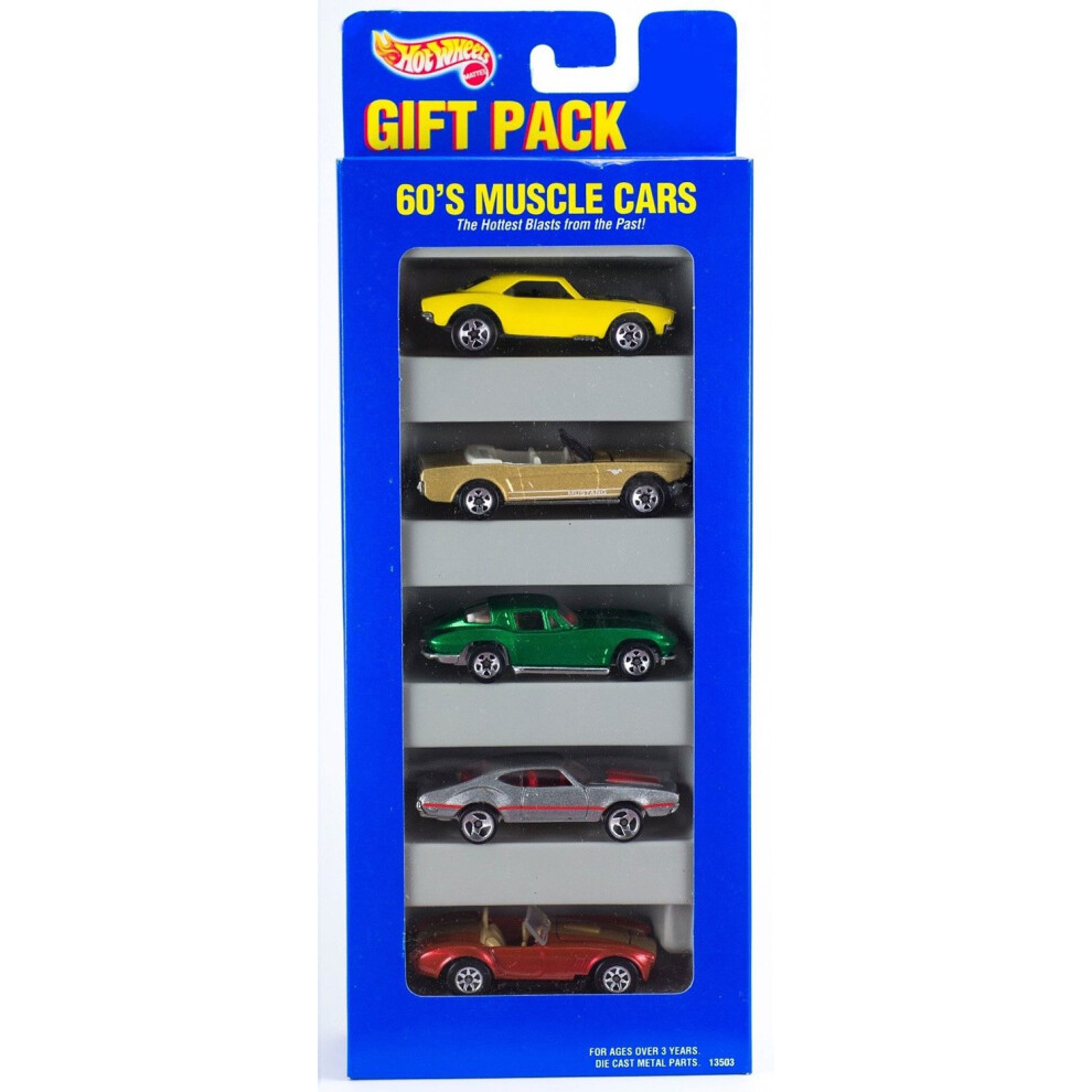 Hot Wheels Gift Pack 60's muscle cars