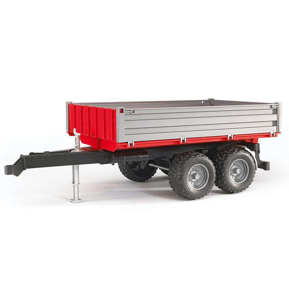 Bruder Toys Tipping Trailer with Grey Sides