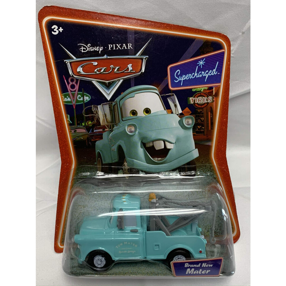 Disney Pixar Cars 1:55 Die Cast Series 2 Supercharged Brand New Mater (Teal)