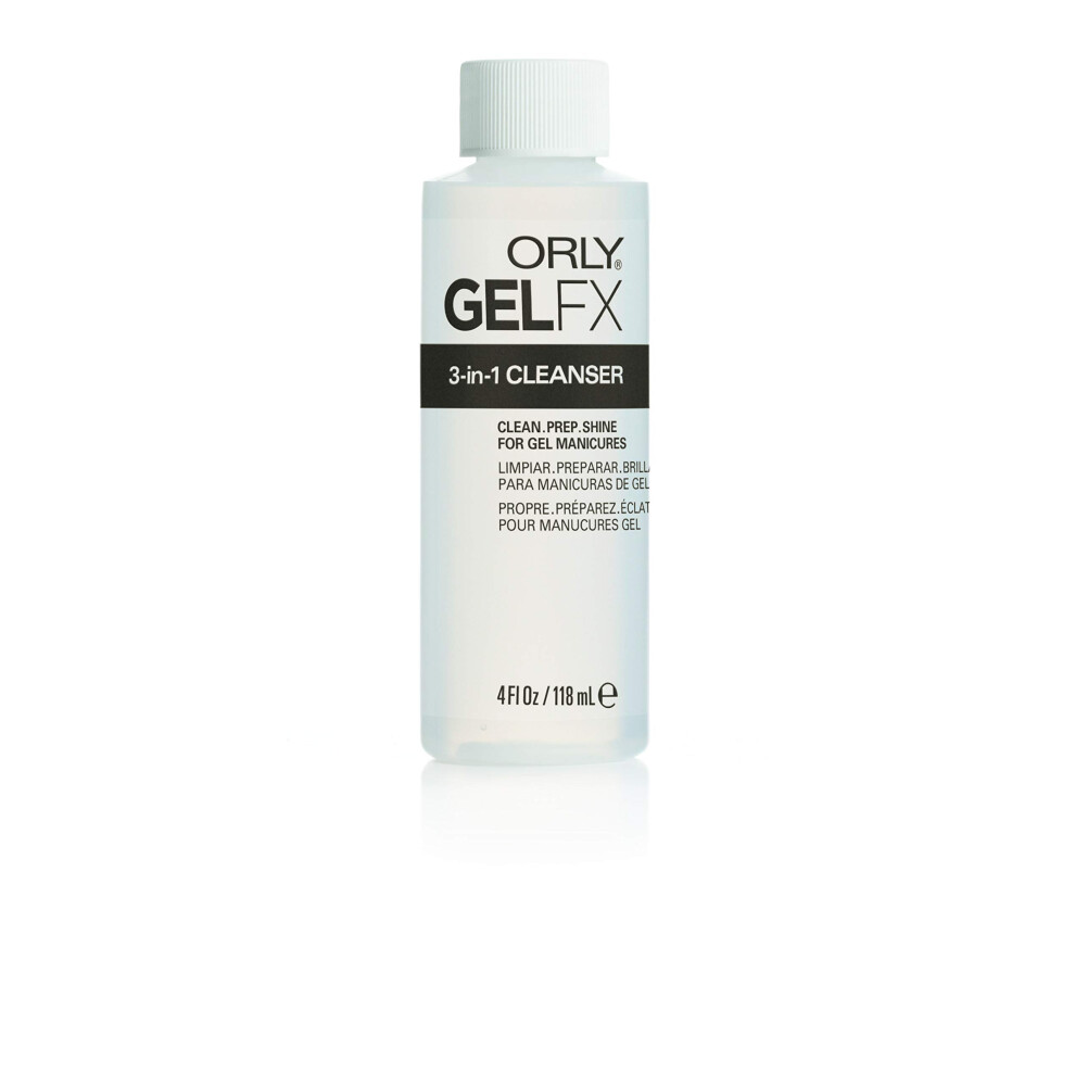 Orly Gel Fx 3-in-1 Cleanser  4 Fluid Ounce