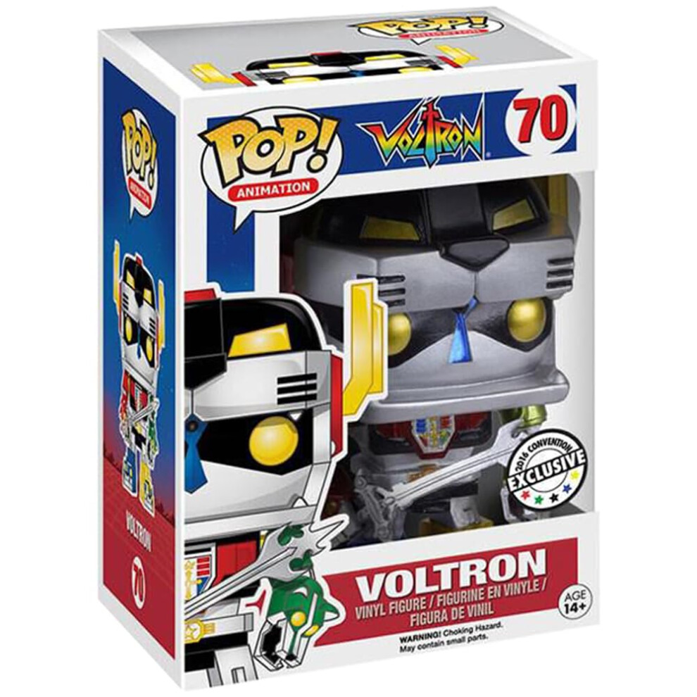 Funko Pop! Animation - Voltron (Metallic) 2016 Convention Exclusive Vinyl Collectible Figure