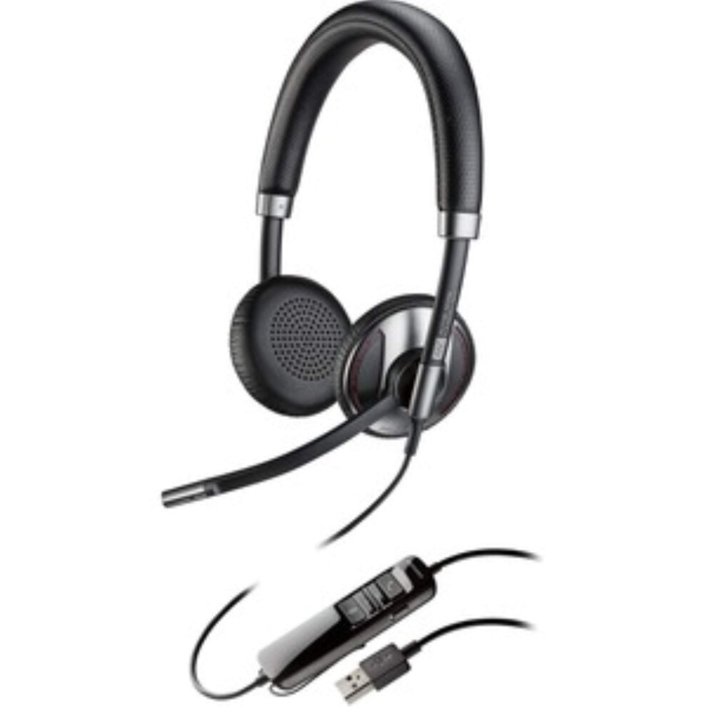 Plantronics 202580-01 Wired Headset  Silver/Black