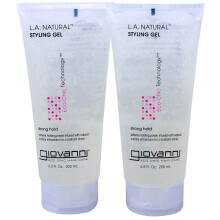 Eco Chic L.A. Naturlig Styling Gel (6.8 Oz, 2-Pack)