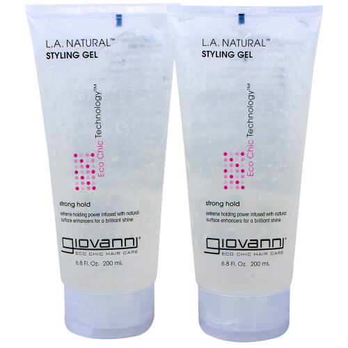 Giovanni Gel de Estilo Natural Eco Chic L.A. (6.8 Oz, Pack de 2)