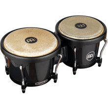 Meinl Percussion Bongos Hand Drum Set 6.5"" and 7.5"" with Synthetic Shells and Tuning Key - NOT Made in China - Journey Series  2-Year Warranty (HB50