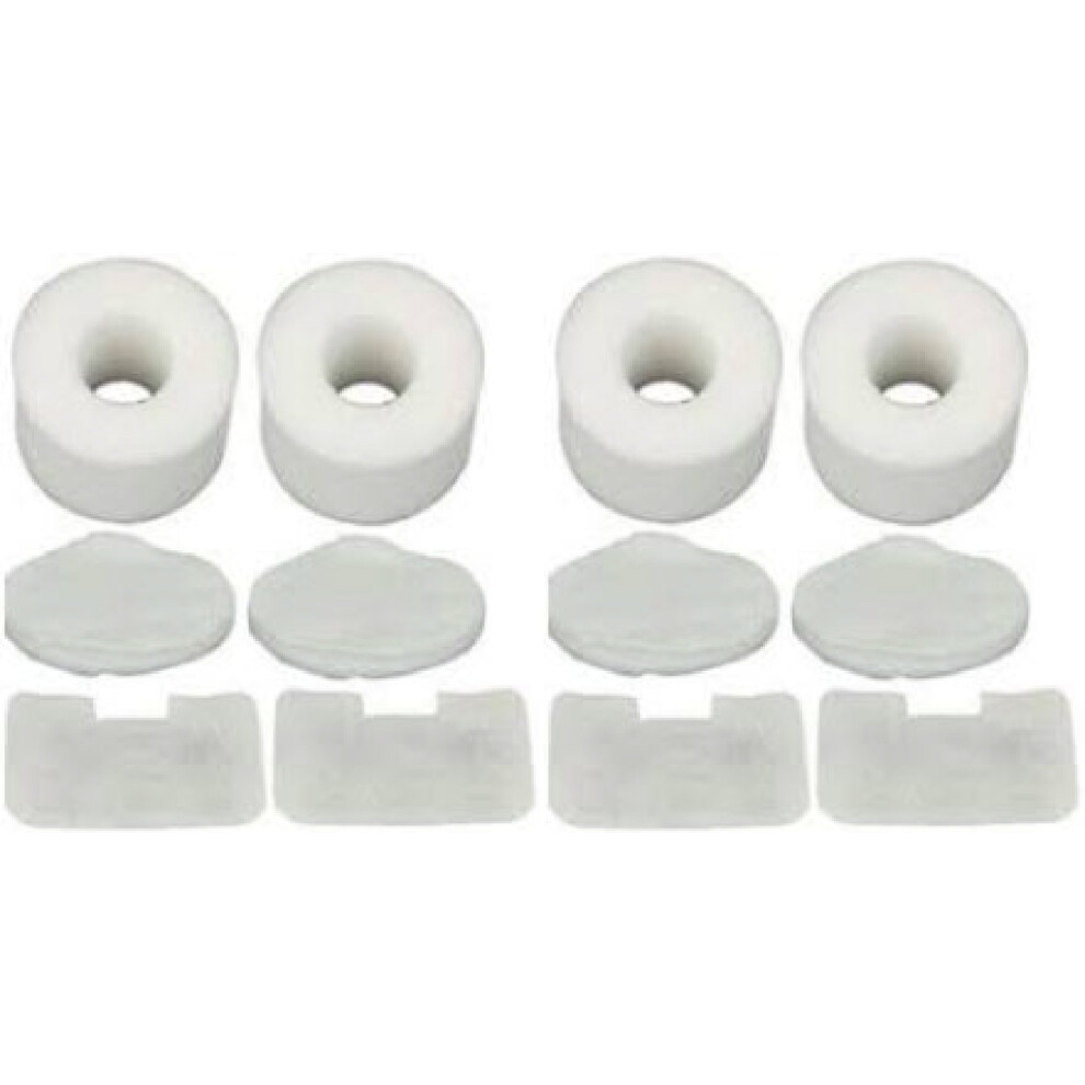 Nispira Filterset Kompatibel Mit Shark NV42 Deluxe Standstaubsauger, Im Vergleich Zu Teilenummer XFF36. Passend F R UV402 UV410 NV36 NV36A NV42 N-image