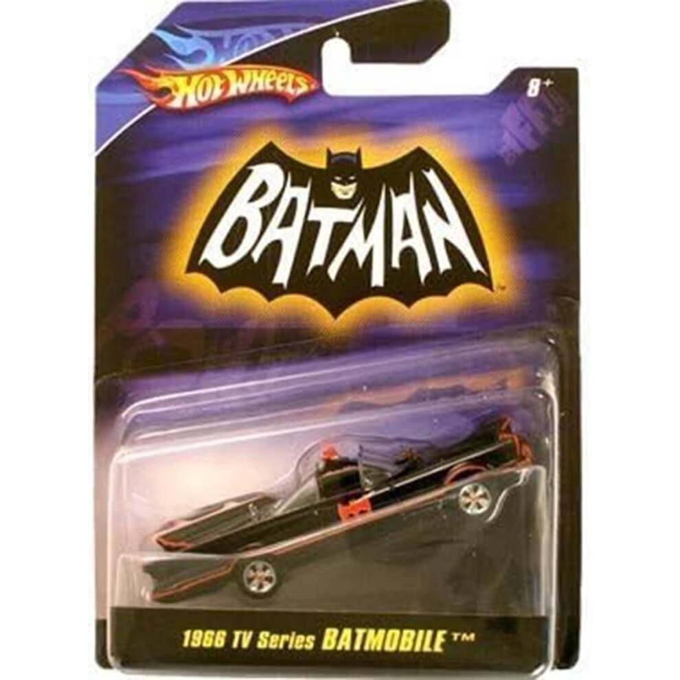 Hot Wheels > 1966 TV Series Batmobile Vehicle 1/50 Scale