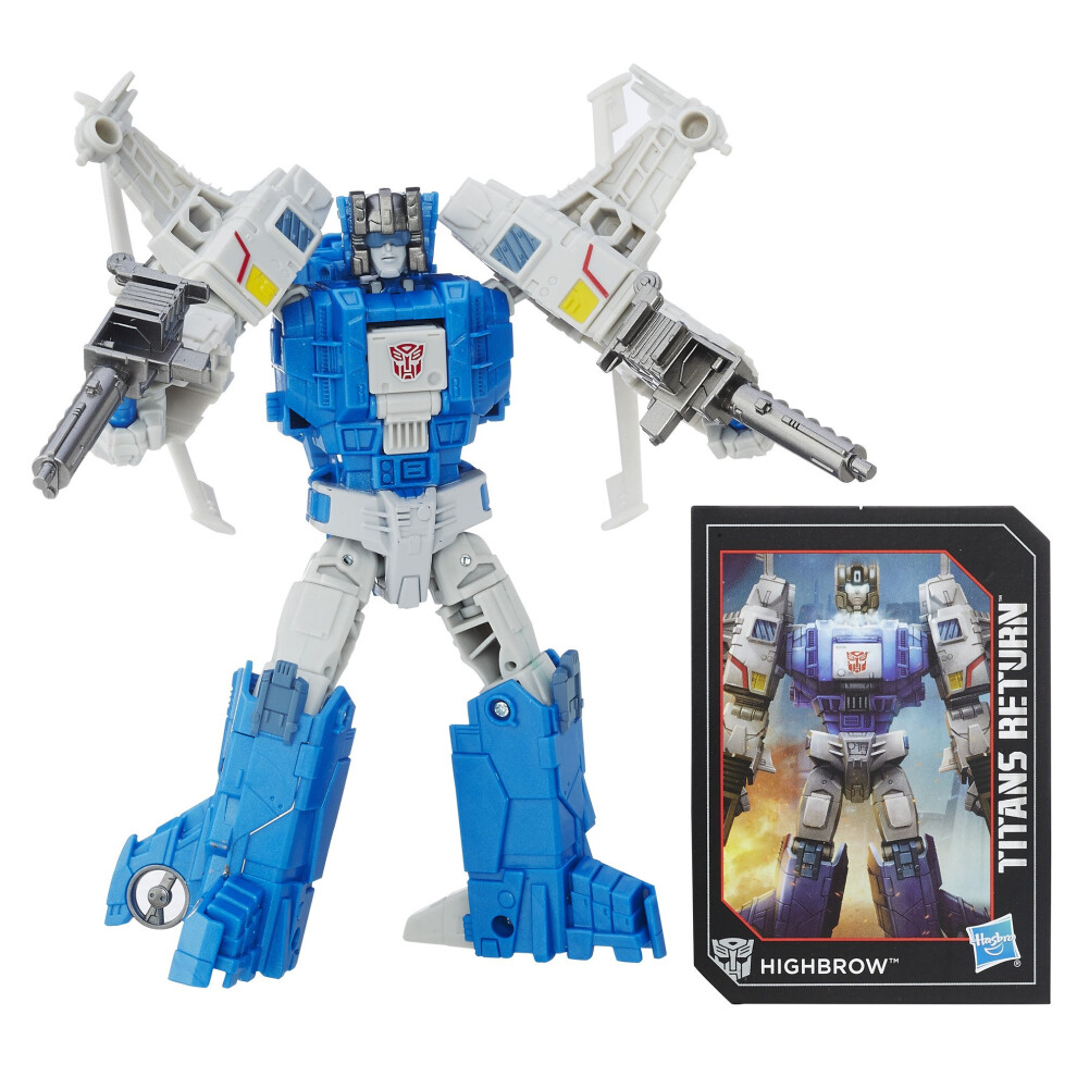 Transformers Generations Titans Return Titan Master Xort and Highbrow