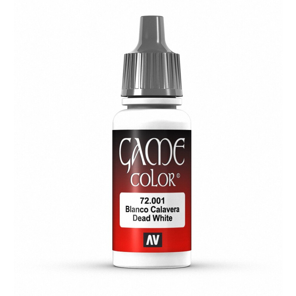 Vallejo Game Color Dead White Paint  17ml