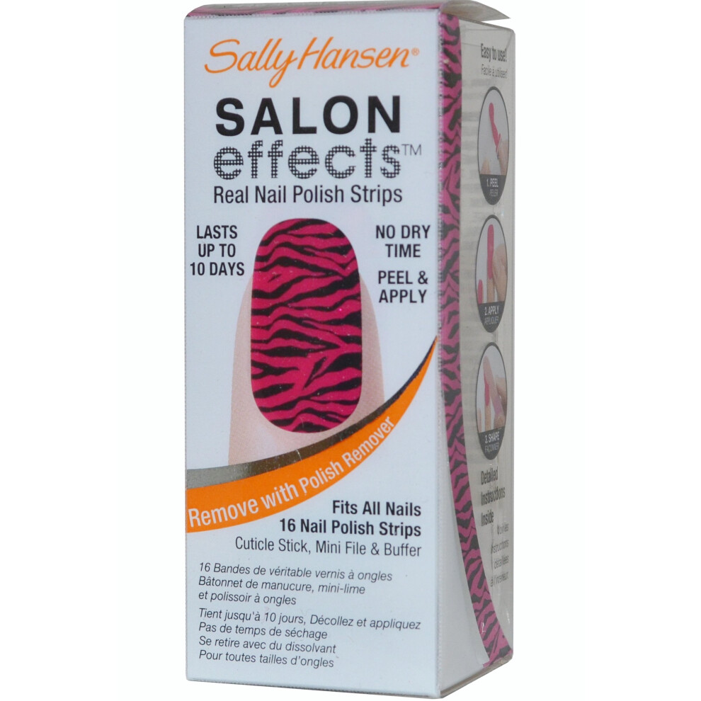 Sally Hansen Salon Effects Nail Polish  Animal Instinct  16 Count