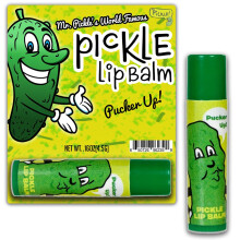 Dille augurk lippenbalsem - augurk geschenken - grappige cadeaus voor mannen - gearomatiseerde lippenbalsem - rare kous kleinigheidjes - grappige aug