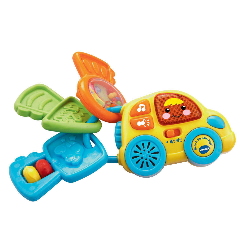 VTech Beep and Go Baby Keys  Multicolor