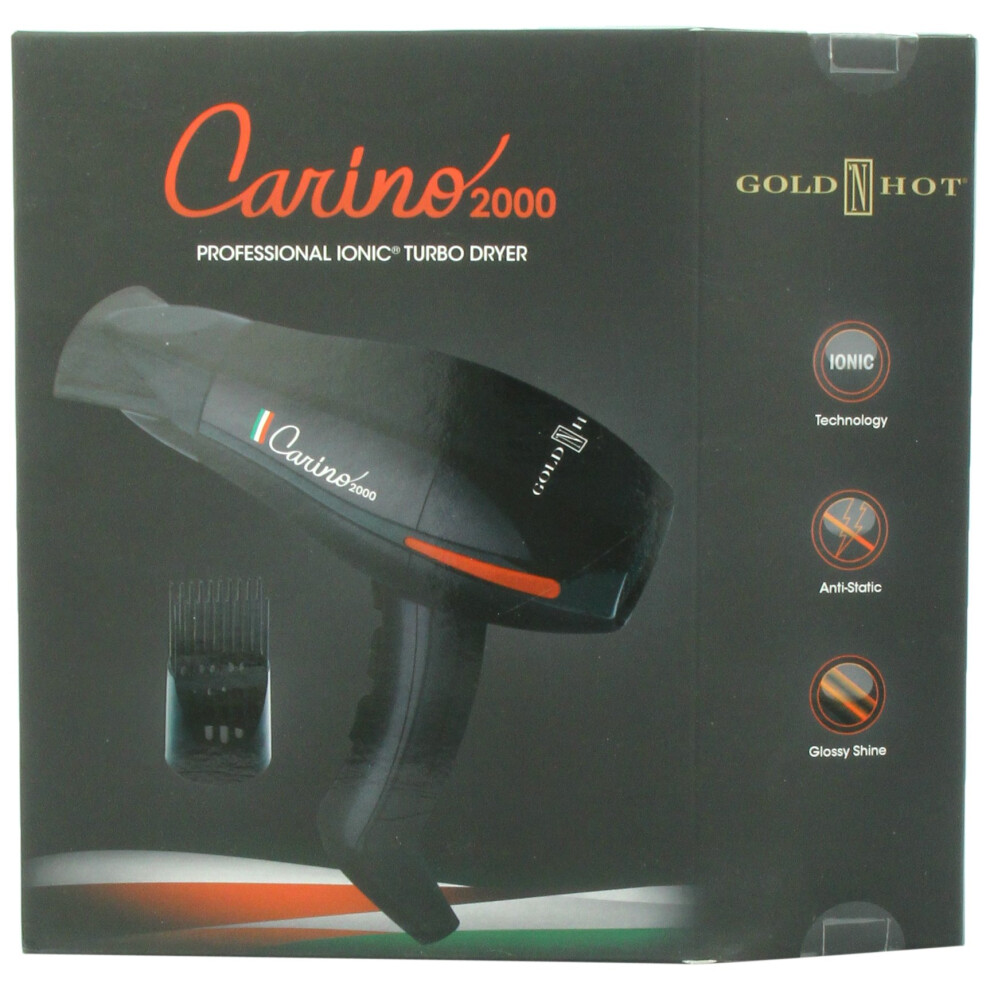 Hot (All),Hot - Hot Gold 'N Hot Carino Professional Ionic Turbo Dryer