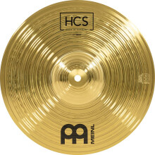 Meinl Cymbals HCS 12"" Splash Cymbal for Drum Set - Made in Germany - Traditional Medium Brass  2-Year Warranty  12 inch (HCS12S)