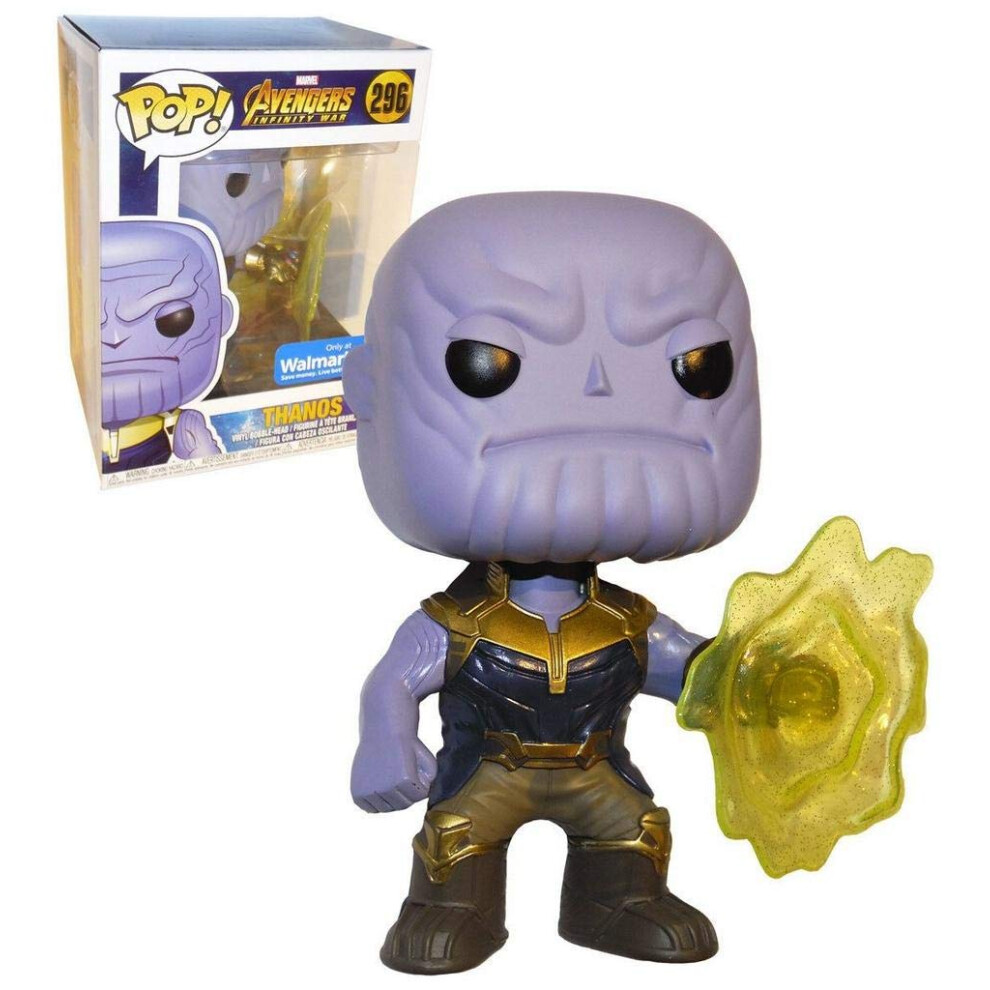 Funko Pop Avengers Infinity War Thanos Vinyl Bobblehead Variant Figure 296