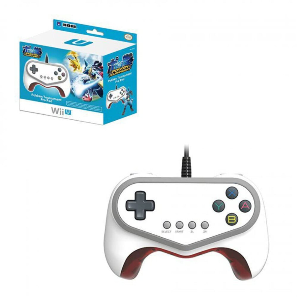 Hori Pokken Tournament Pro Pad Limited Edition Controller For Nintendo Wii U 873124005691
