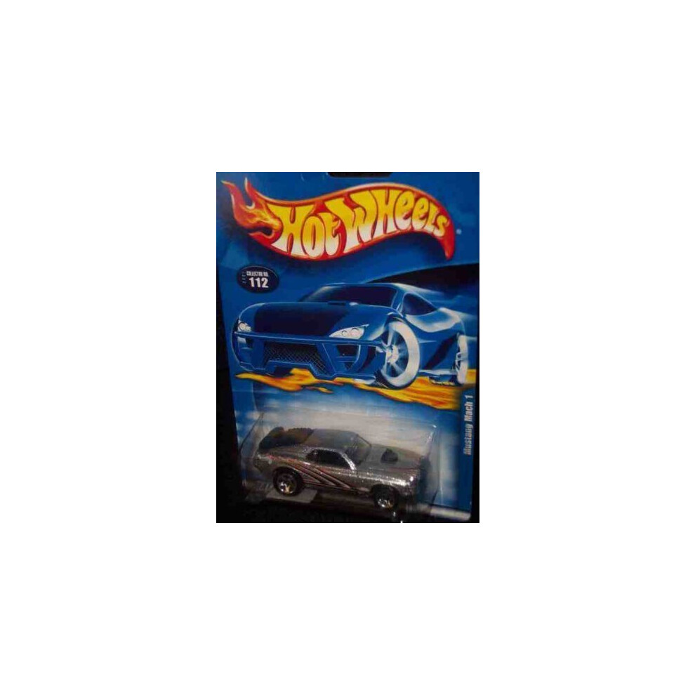 #2001-112 Mustang Mach 1 5-spoke Wheels Collectible Collector Car Mattel Hot Wheels