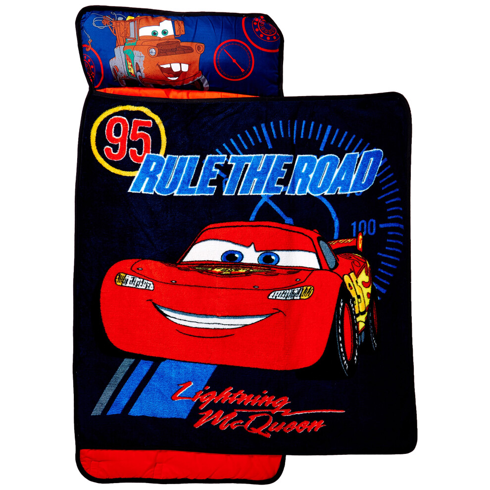 Disney Cars Toddler Rolled Nap Mat  Rule The Road