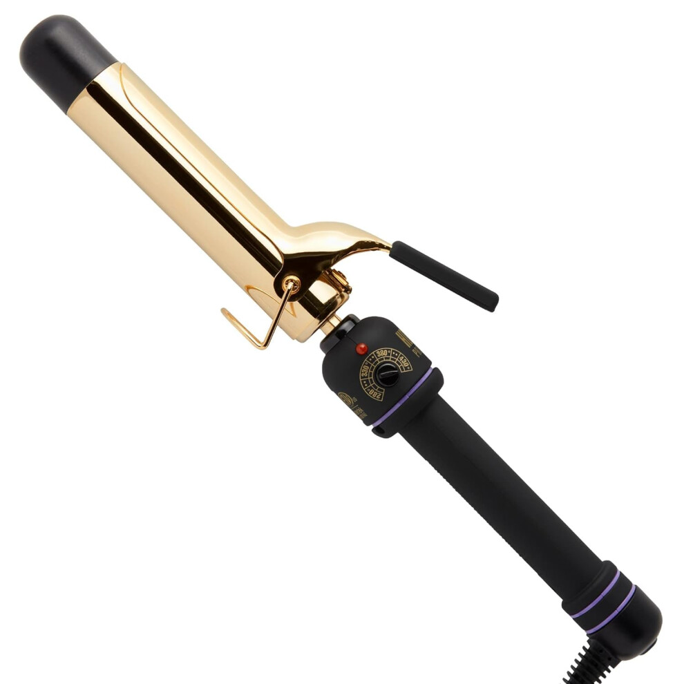 HOT TOOLS (2018 MODEL) Pro Artist 24K Gold Curling Iron | Long Lasting  Defined Curls (1-1/4 in)