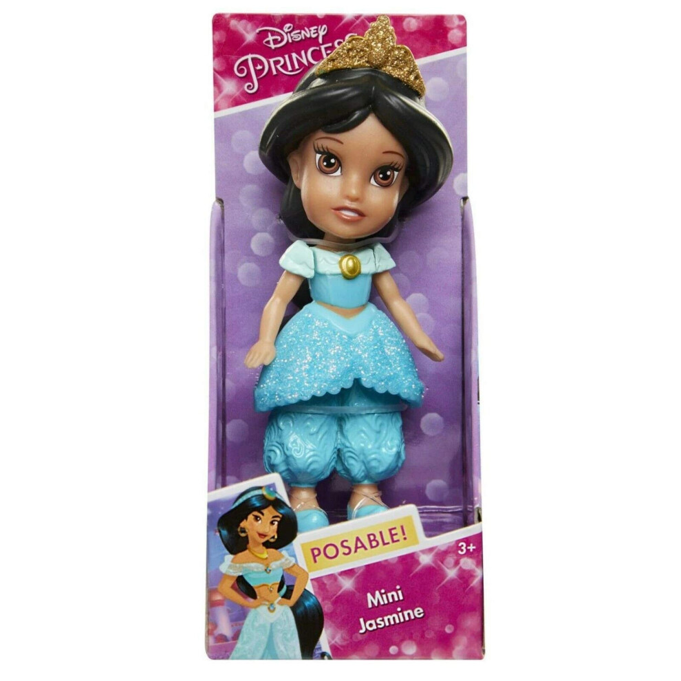 Disney Princess Jakks Pacific Aladdin-Jasmine Doll  Multi-Colour  7.5 cm (84628)