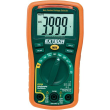 Extech EX330 Autoranging Mini Multimeter with NCV and Type K Temperature orange and green