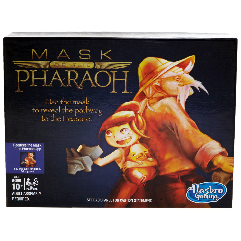 Hasbro Gaming Mask of the Pharaoh Board Game  Kids Game  Virtual Reality Game (VR Game)  Ages 10 and up (Amazon Exclusive)