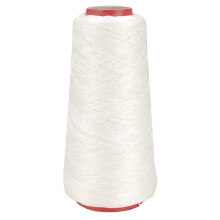 DMC Six Strand Broderi Bomuld 100 Gram Cone: Hvid