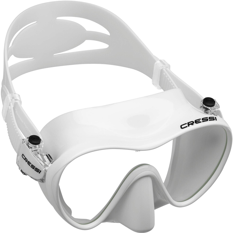 Cressi F1 Frameless Mask  White (ZDN283000)