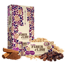 NuGo Nutrition, Fiber d'Lish, Zimt-Rosine, 16 Riegel, à 1,6 oz (45 g)