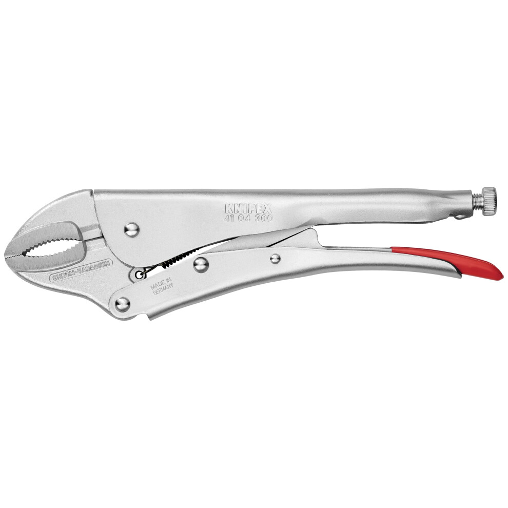 KNIPEX - 41 04 300 Tools - Locking Pliers  Round Jaws  Chrome (4104300)