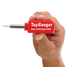 TapHanger Bilderrahmen-Aufhngeset fr Trockenbauwnde  Hngen Sie Holzrahmen und Leinwnde in weniger als einer Minute auf  inklusive 80 TapTacks