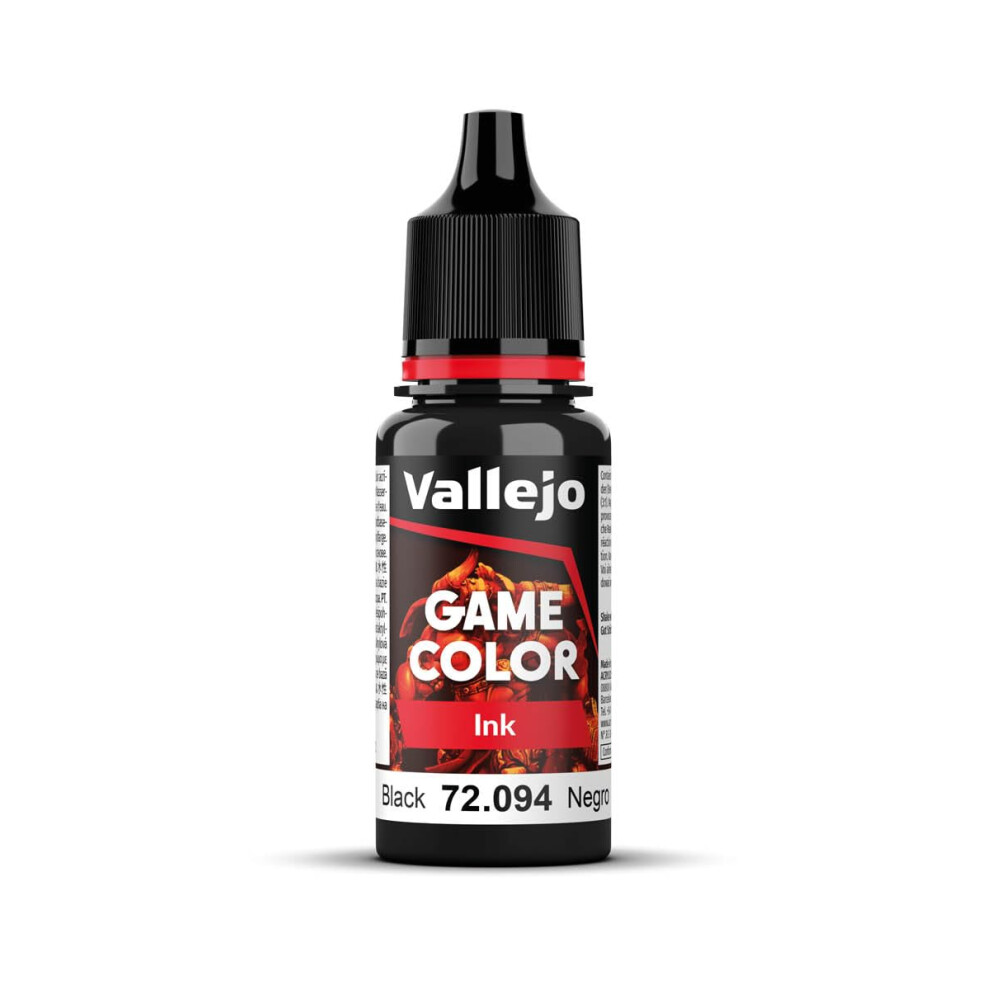 Vallejo Black Game Color 2 Paint  17ml