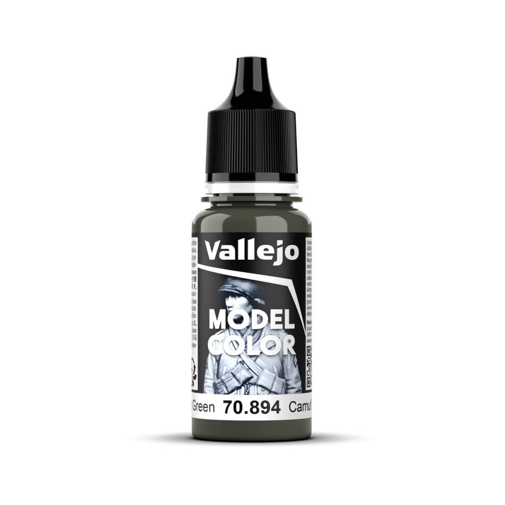 Vallejo Russian Green Model Color Paint  17ml